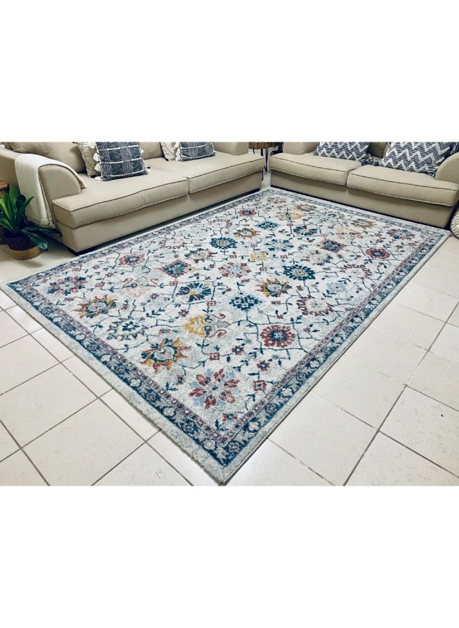 HANDPICKED FURNITURE Handpicked Furniture Vintage Multi-Coloured Rug, Ultra Soft Area Carpets For Bed Room, Living Room, And Dining Room, Antislip Floor Carpets, Easy To Clean, Made In Turkey, Rectangle  - Image 3