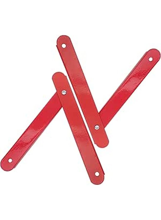 Heavy Duty Attic Ladder Hinge Replacement Kit 2 Piece Sturdy Aluminum Hinge Set - Image 1