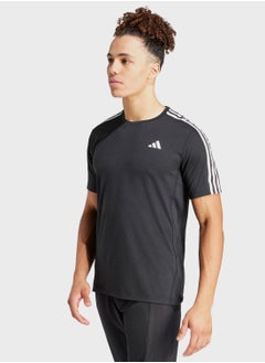 Adidas 3 Stripes Own The Run T-Shirt  - Image 1