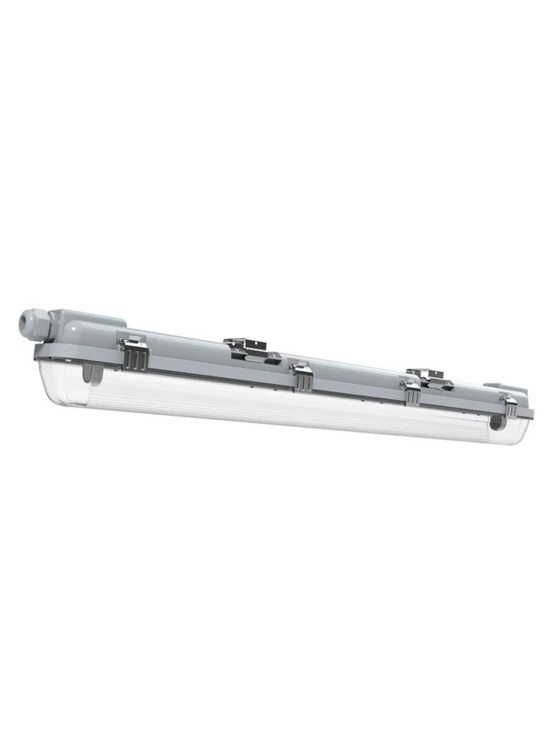 LEDVANCE Ledvance LED Eco Damp Proof Housing 2ft 1 Lamp Metal Tray IP65 IK08 - Image 1