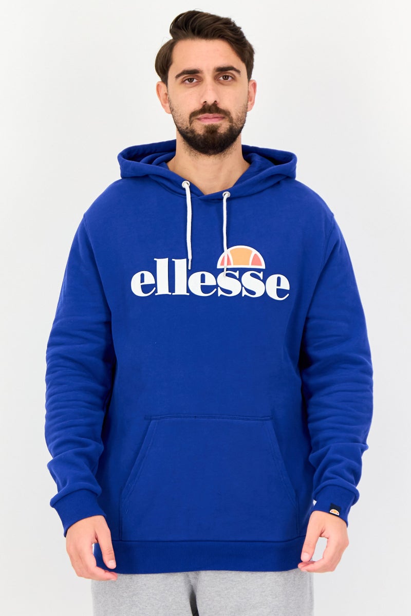 Ellesse Men Sportswear Fit Long Sleeve Outdoor Hoodie, Blue - Image 1