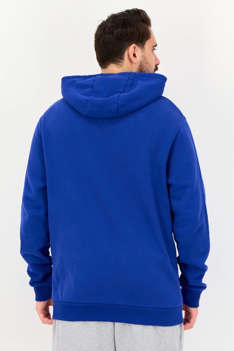 Ellesse Men Sportswear Fit Long Sleeve Outdoor Hoodie, Blue - Image 4