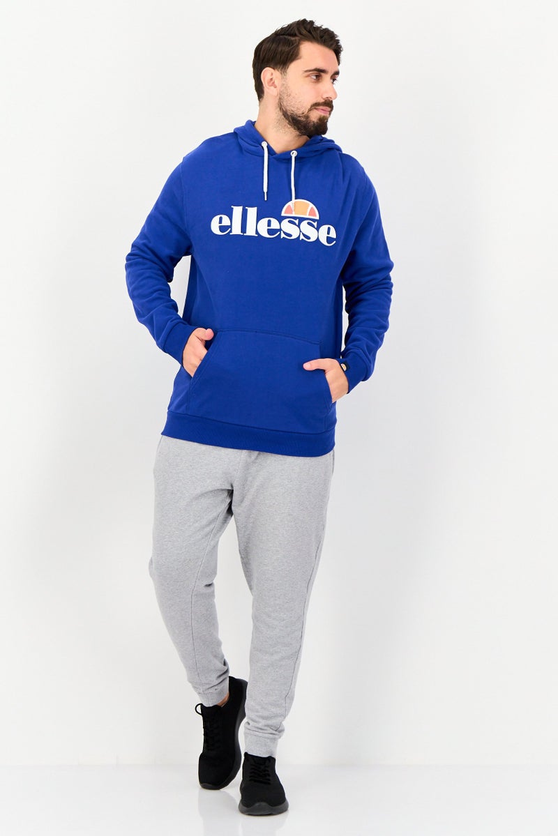 Ellesse Men Sportswear Fit Long Sleeve Outdoor Hoodie, Blue - Image 2