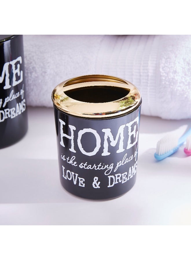 Home Box 3-Piece Glass Bath Accessory Set - Image 3