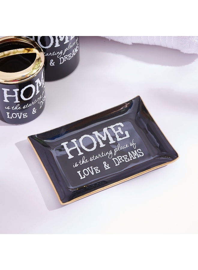 Home Box 3-Piece Glass Bath Accessory Set - Image 2