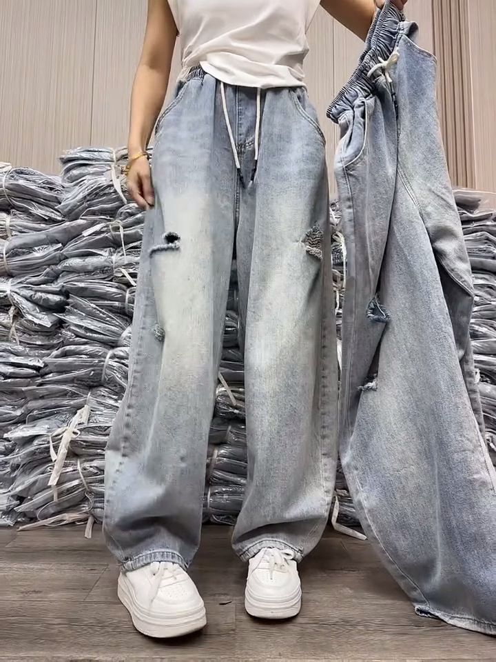 Vintage Classic European-American Design Daily Commute Jeans  Size_S - Image 1