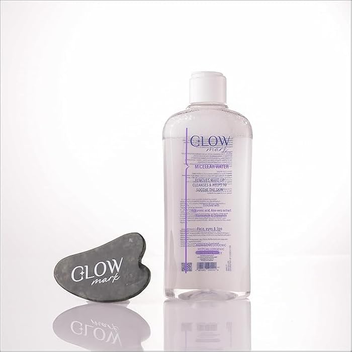 glowmark Micellar Water For Combined Skin 200 ML With Guasha Gift - Image 2