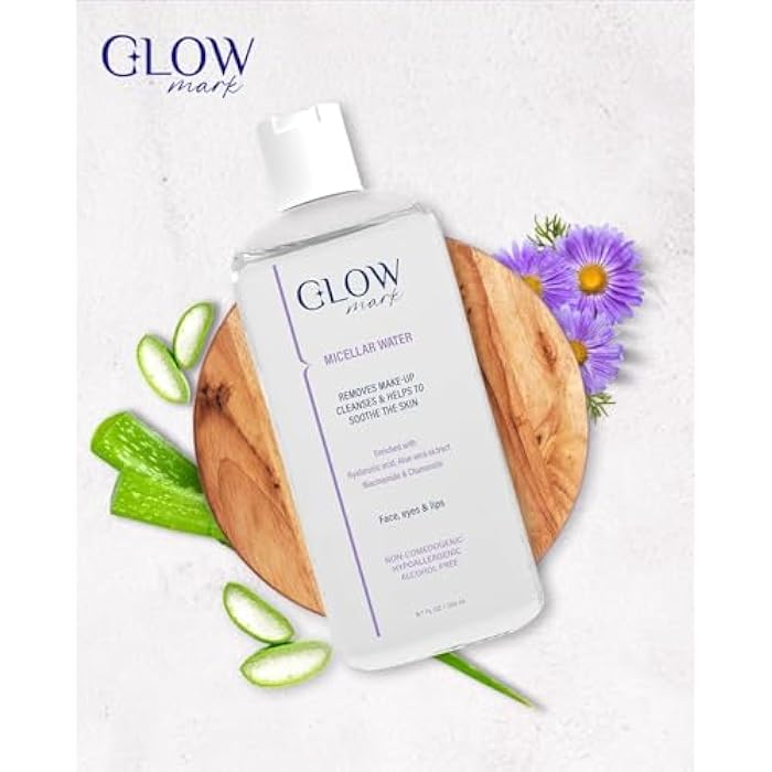 glowmark Micellar Water For Combined Skin 200 ML With Guasha Gift - Image 5