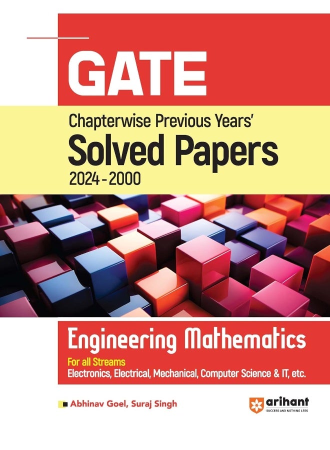 GATE Chapterwsie Previous Years' Solved Paper 2024-2000 Engineering Mathematics  - Image 1