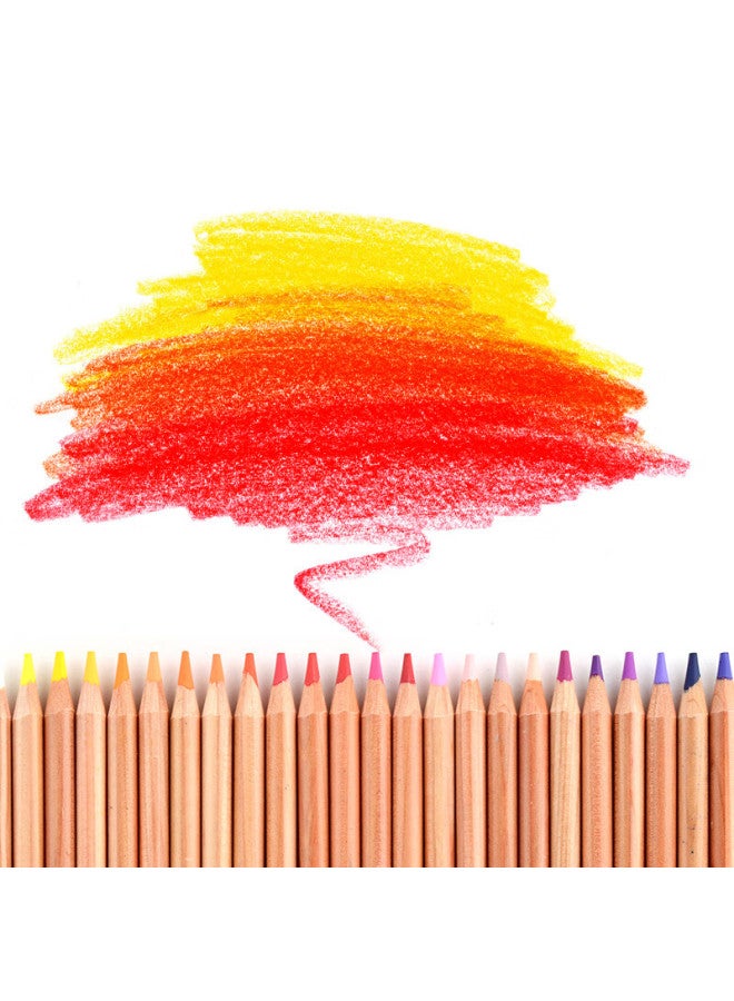 marco Renoir Oil-based Colored Pencil 50 Colors Tin Box Set Professional Art Academy Teacher Recommended Drawing Coloring Pen Professional Art Birthday Gift For Students - Image 2