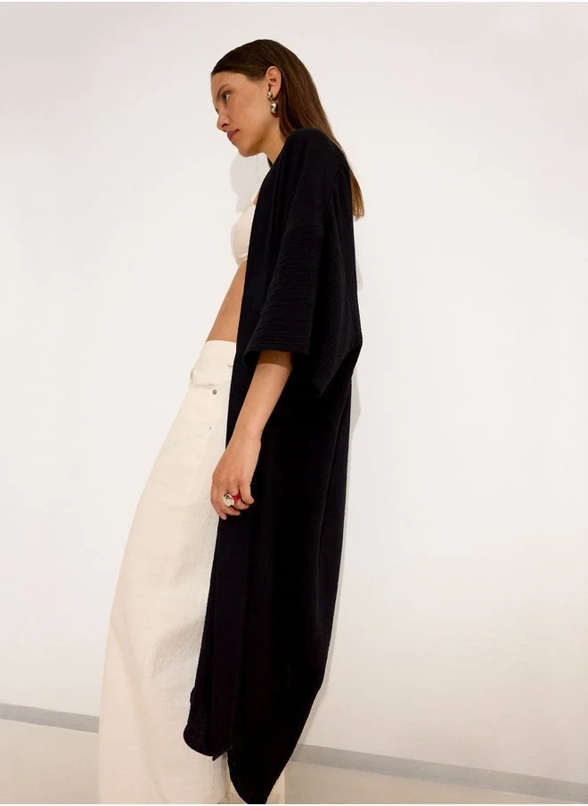 PARFOIS Cotton Kimono