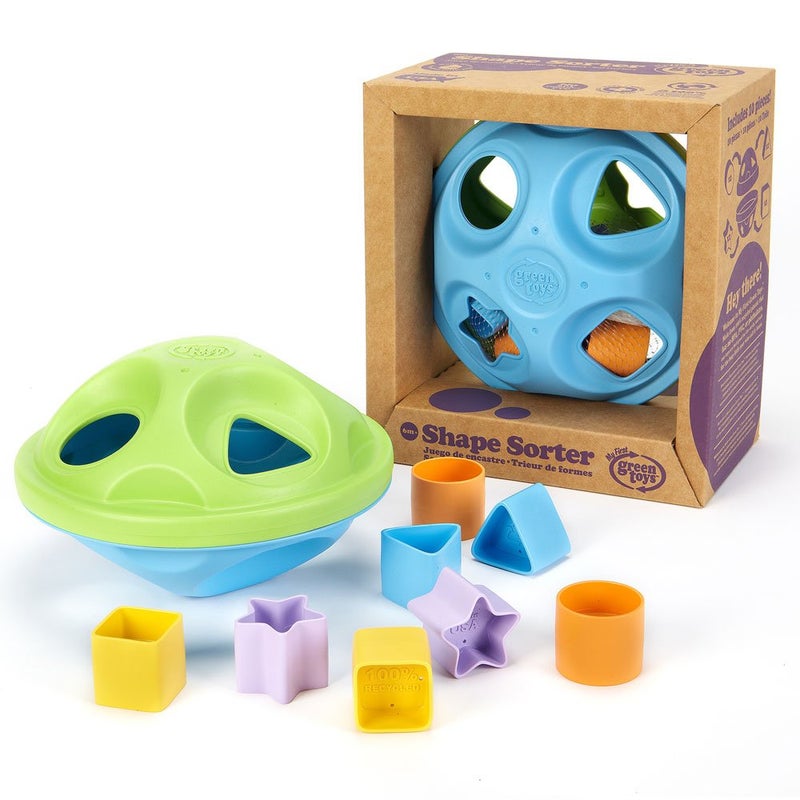 Green Toys Shape Sorter for 6 months +, Green/Blue - Image 2