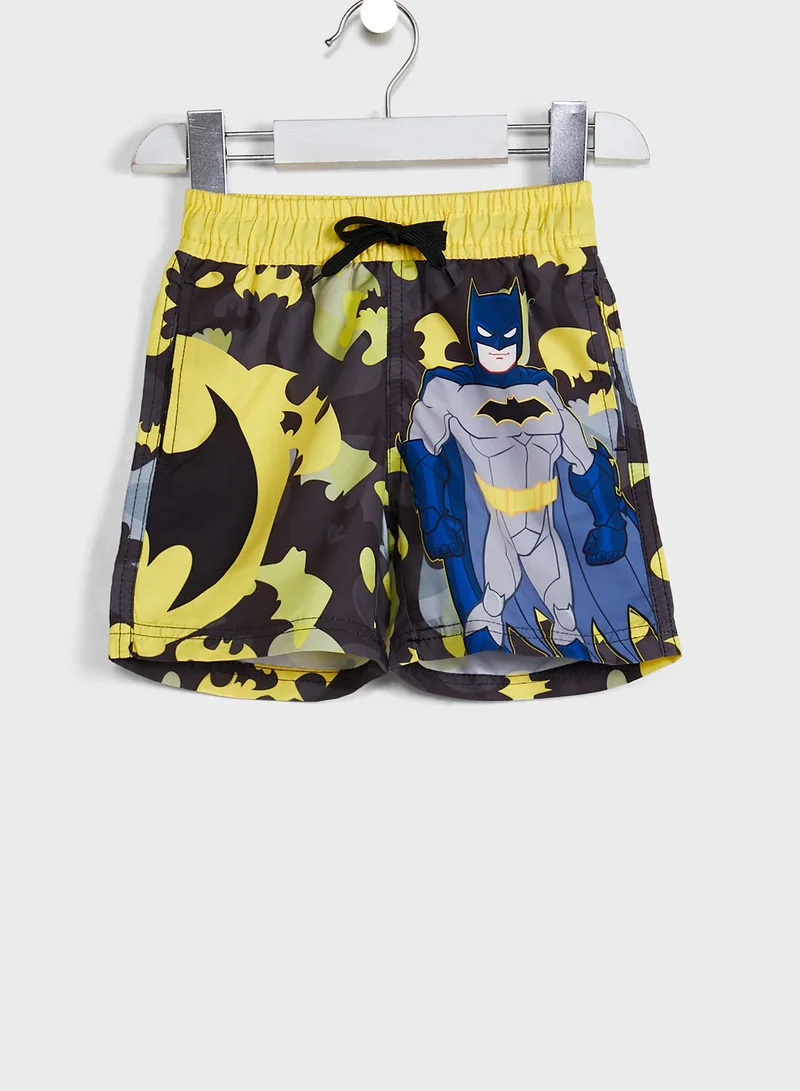 Warner Bros Kids Batman Swim Suit
