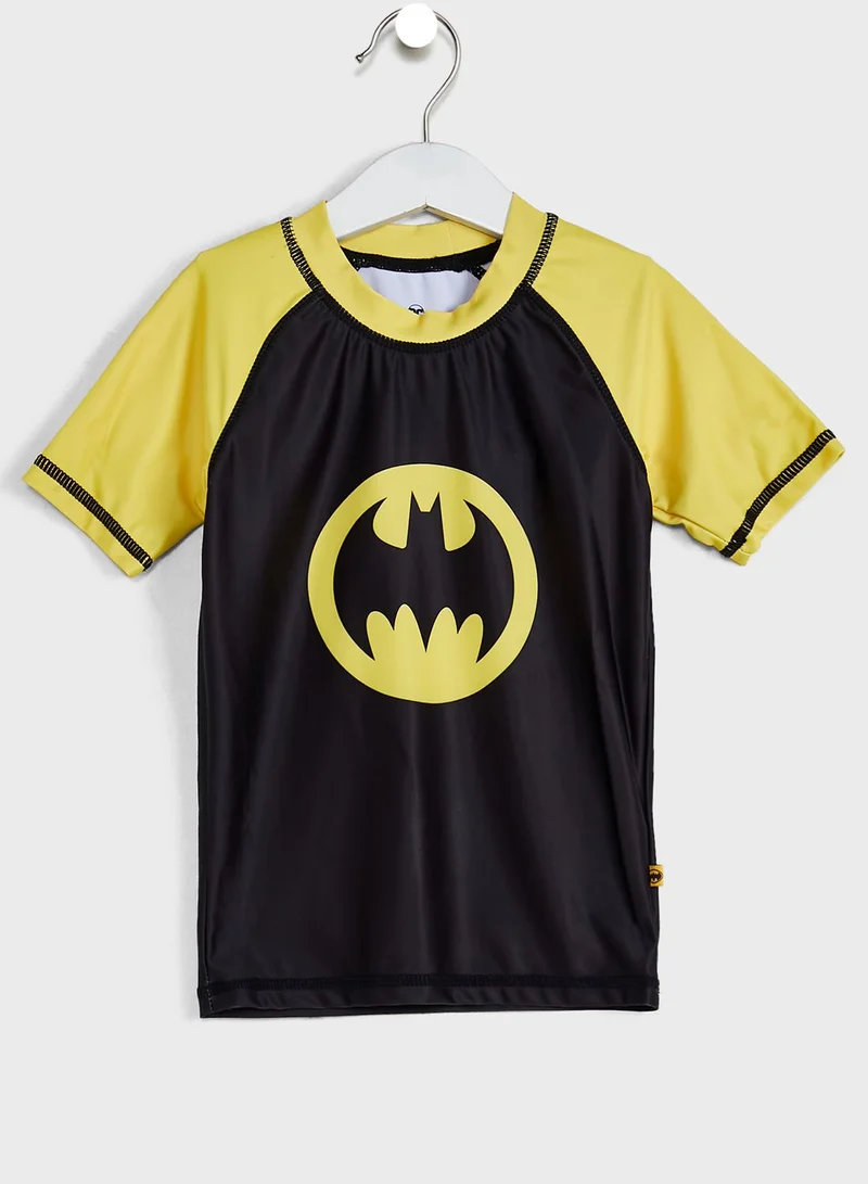 Warner Bros Kids Batman Swim Suit