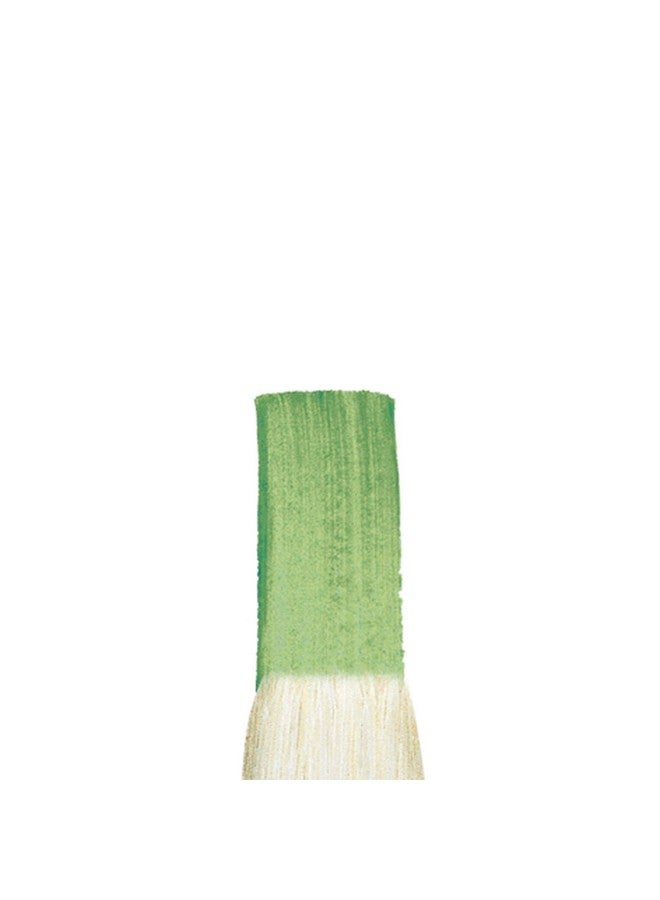 WINSOR & NEWTON Winton Interlocked White Bristle Brush For Oil And Acrylic Painting - Short Flat/Bright - Long Handle - Size - 10, With Maximum Colour Holding Capacity, Even & Consistent Flow  - Image 2