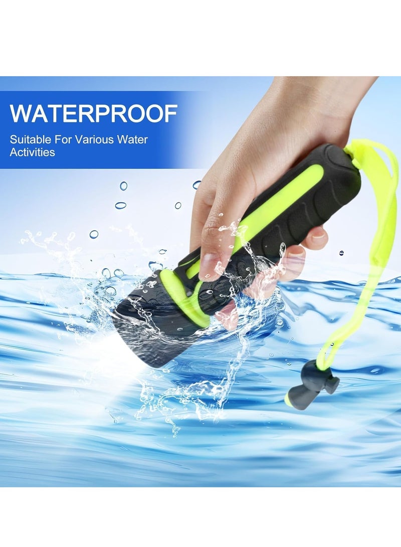 Y&D Scuba Diving Light Super Bright 8000LM LED Scuba Diving Flashlight Waterproof Underwater Torch Light Lamp 50M Effective Range for Camping Hiking Boating  - Image 2