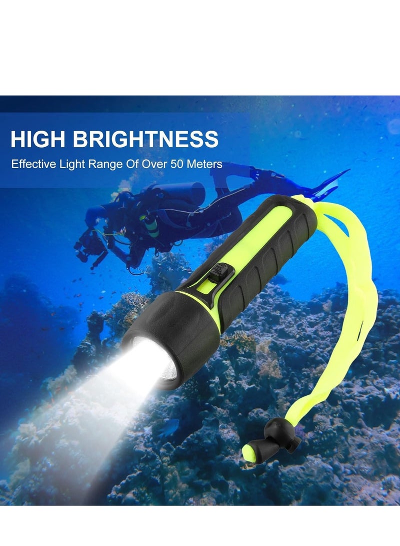 Y&D Scuba Diving Light Super Bright 8000LM LED Scuba Diving Flashlight Waterproof Underwater Torch Light Lamp 50M Effective Range for Camping Hiking Boating  - Image 3