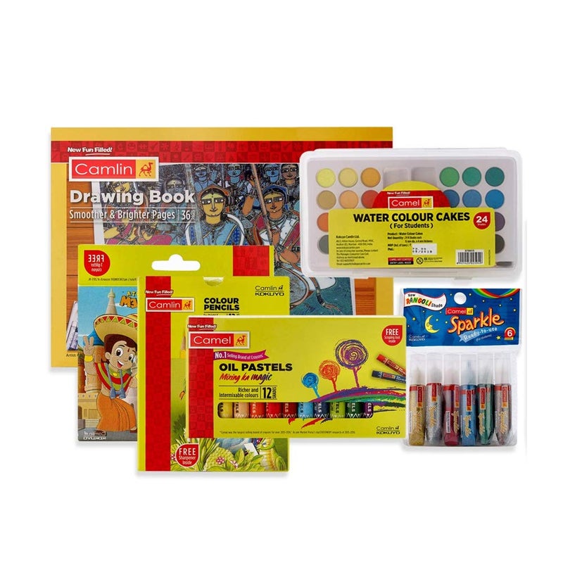 Camel Painting Kit 199 Combo |Multicolor - Image 3
