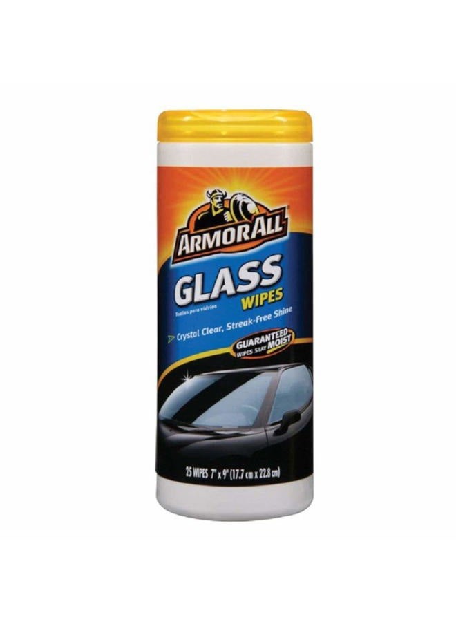 ARMOR ALL 10865 Glass Wipes 25 Ct. - Image 1