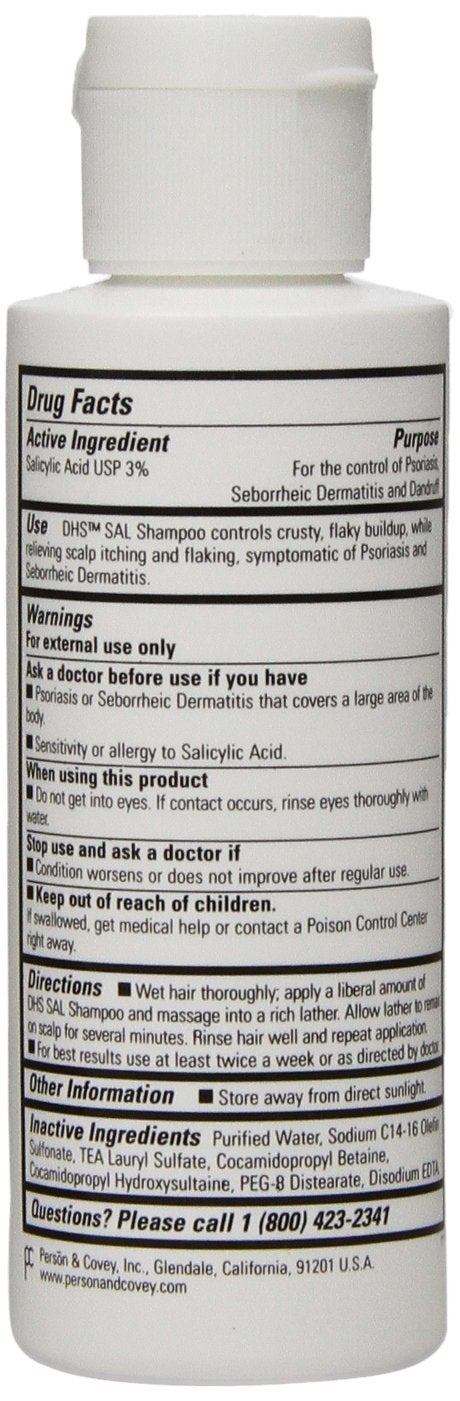 DHS Sal Shampoo, 4 oz - Image 2