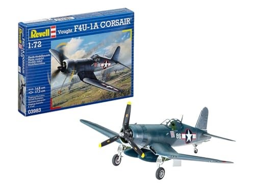Revell Germany 03983 Vought F4U1A Corsair Airplane Model Kit - Image 1