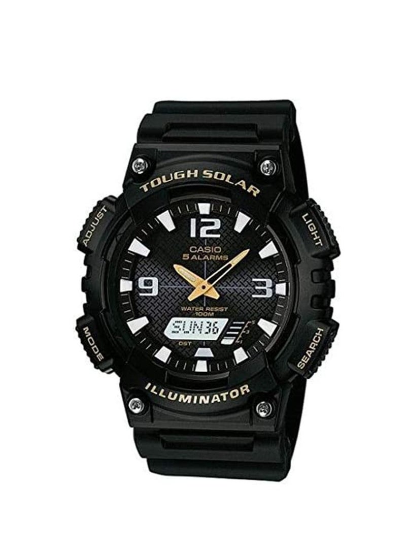 CASIO Men's Stainless Steel Digital Quartz Watch AQ-S810W-1BVDF - 47 mm - Black - Image 1