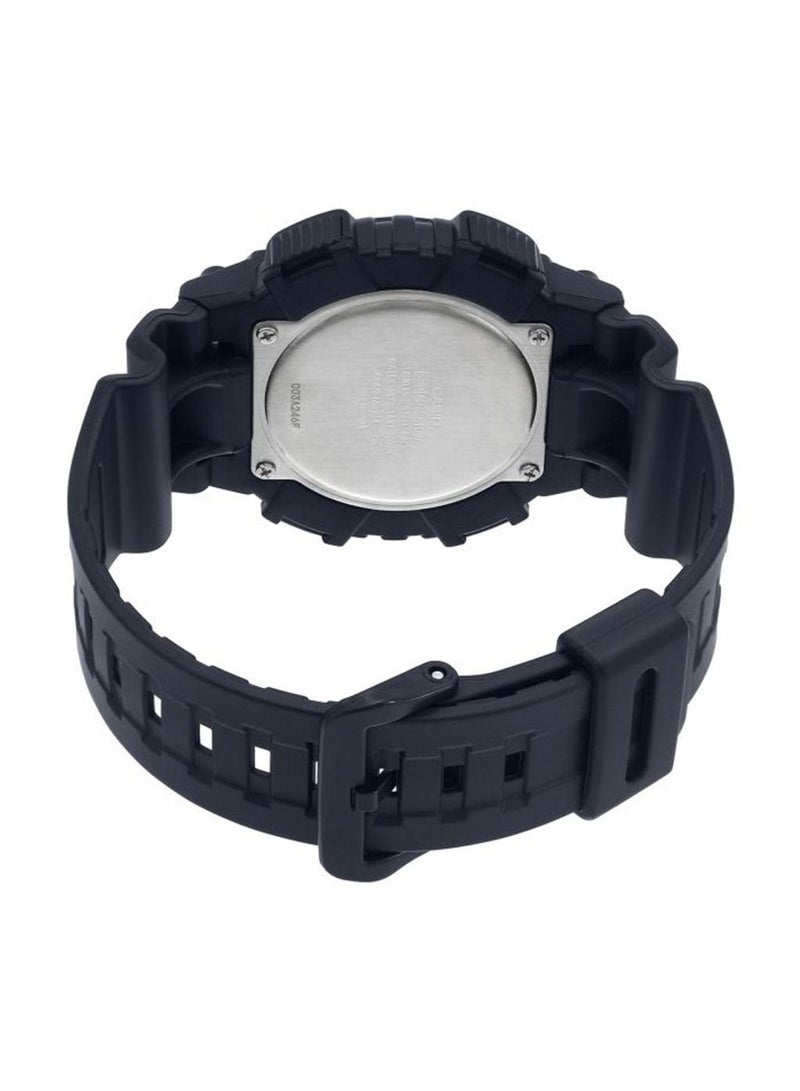 CASIO Men's Stainless Steel Digital Quartz Watch AQ-S810W-1BVDF - 47 mm - Black - Image 2