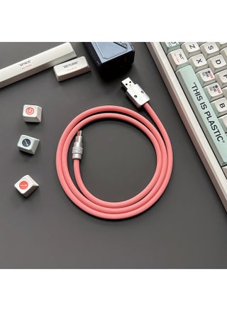 Super Soft Silicone Data Cable For Apple For Iphone For Huawei For Xiaomi OPPO Mobile Phone Tablet PD Super Fast Charging-Color:3 M USB To For Iphone 12W-Model:Pink - pzsku/ZA53330087D5D32E50528Z/45/1745979990/cf84aee3-67f0-4e6d-9042-dd1e72df9927
