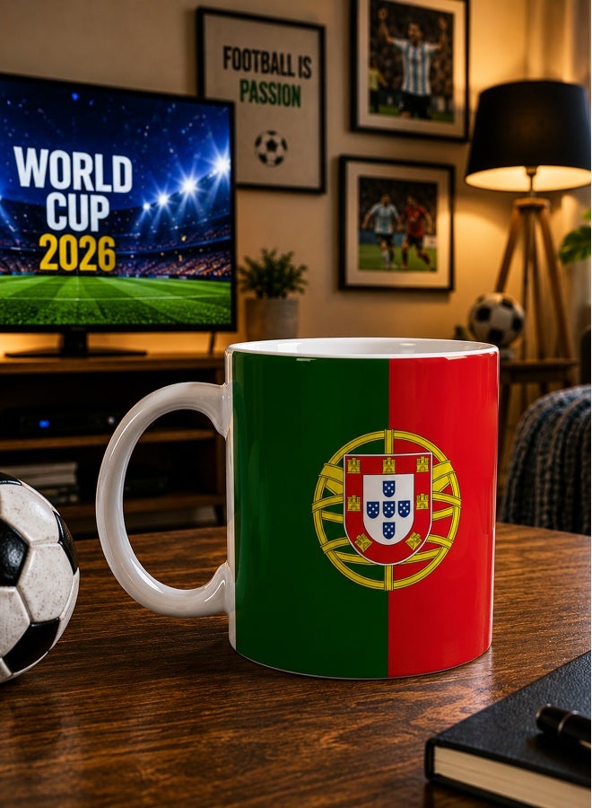 Share the Love Portugal, Fifa World Cup 2026, Coffee Mug - Image 2
