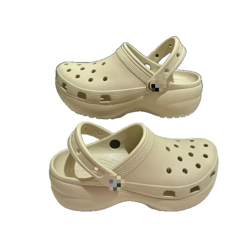Cross Cloud Clogs for Women - Thick Sole 4cm Platform Beach Sandals - Image 5