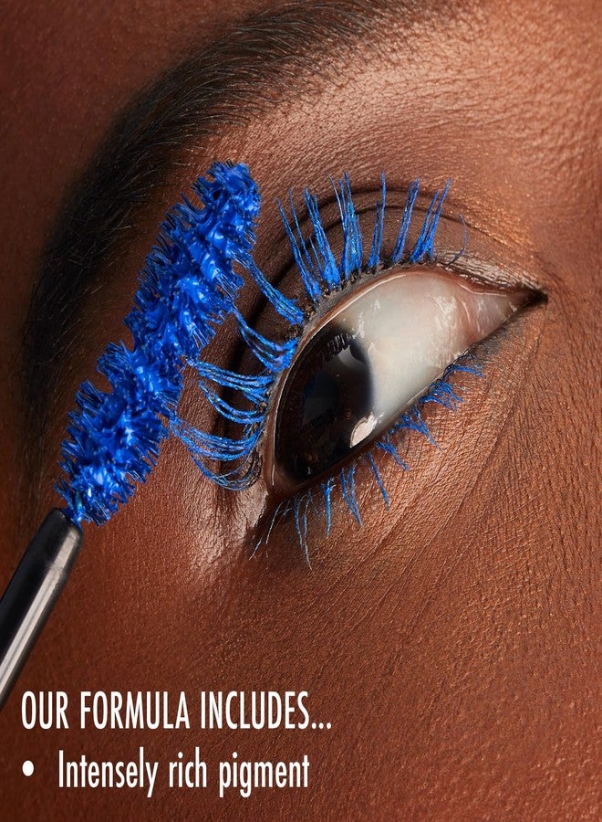 بلاك راديانس ماسكارا بلاك راديانس كروس كلرز مايك دروب، تركيبة غنية بالأصباغ ومقاومة للتلطخ، تمنح الرموش كثافة فائقة، فرشاة مرنة مدمجة، خالية من البارابين ولم تُختبر على الحيوانات - علامة صح 2 أزرق - Image 5