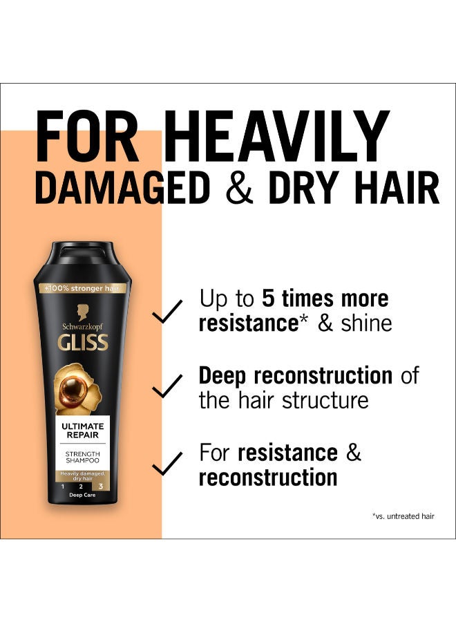 Schwarzkopf Gliss Shampoo Ultimate Repair 400ml - Image 3