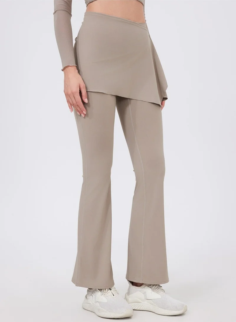 Svl Tala Modest Flared Leggings with Detachable Skirt