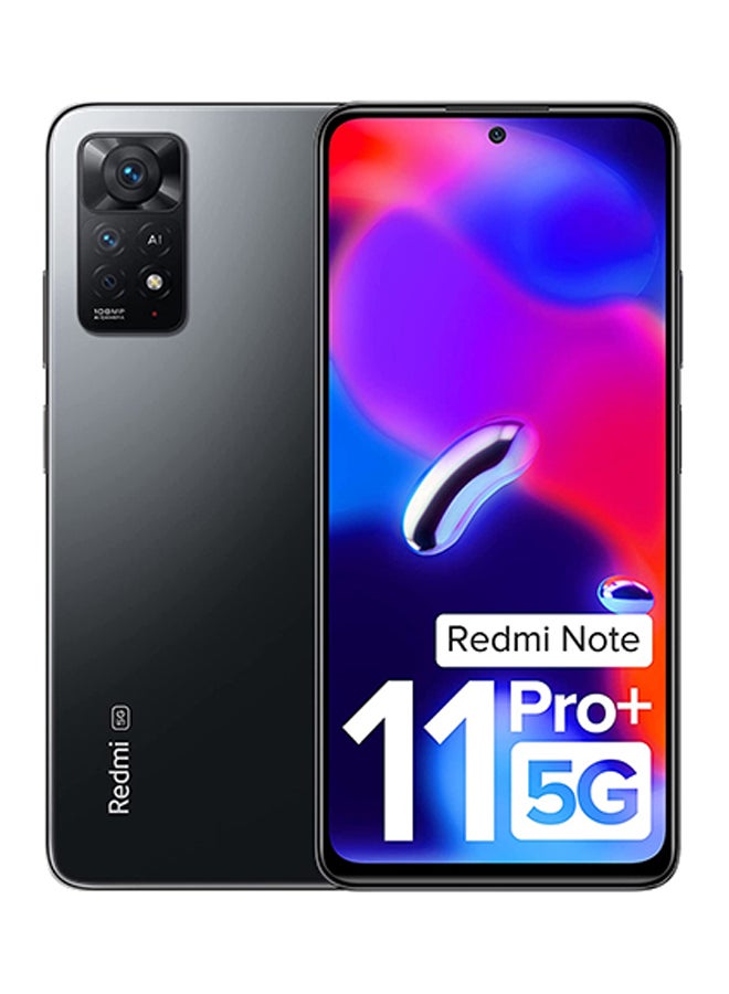 Xiaomi Redmi Note 11 Pro Plus Dual Sim Stealth Black 8GB RAM 256GB 5G- Indian Version - Image 1