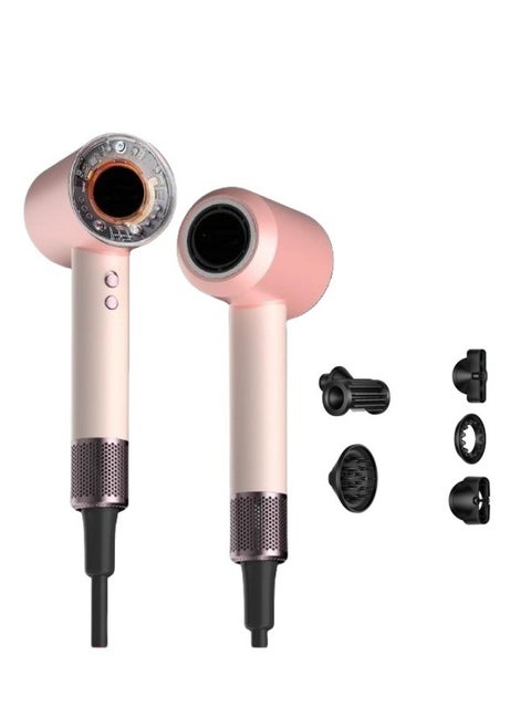 1600W Hair Dryer Professonal Ionic Blow dryers Thermo-Control Hairdryer Fast Drying Low Noise with Concentrator and Diffuser