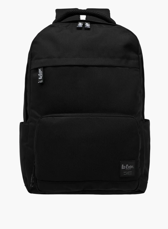 لي كوبر Boys Textured Backpack with Adjustable Straps and Zip Closure - 34x47x21 cm