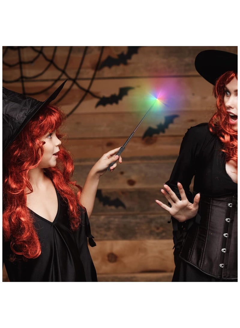 general Magic Wizard Witch Wand Rechargeable Illuminating Toy Multicolor Light Up Wands for Kids Birthday Gift Cosplay Costume Accessory - Image 4
