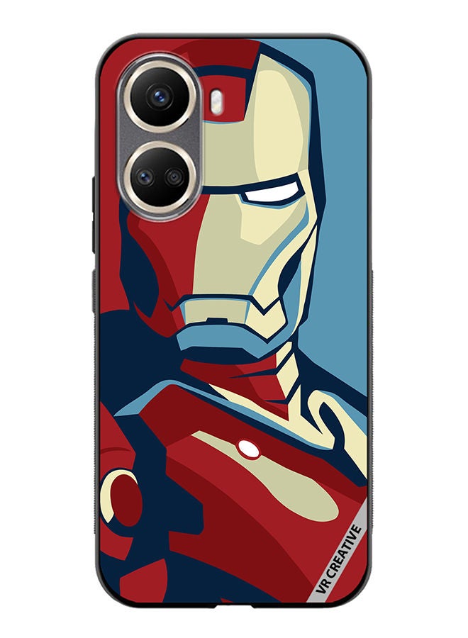 VR CREATIVE Protective Case Cover For Huawei Nova 10 SE Iron Man Red And Blue Design Multicolour - Image 1
