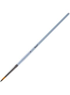 Watercolour and Acrylic Brush Synthetic Bristle Short Handle Round Tip Series 123 No 4