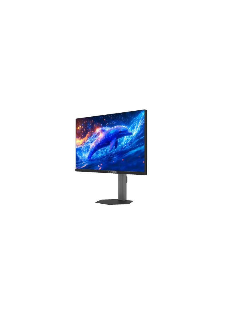 ساديس شاشة ألعاب Sades BN-Dolphin مقاس 27 بوصة بدقة QHD | معدل تحديث 200 هرتز، زمن استجابة 0.5 مللي ثانية بتقنية MPRT، تدعم تقنية HDR | دقة 2560×1440، مزامنة تكيفية | أسود - SA-F01Q27-B - Image 2