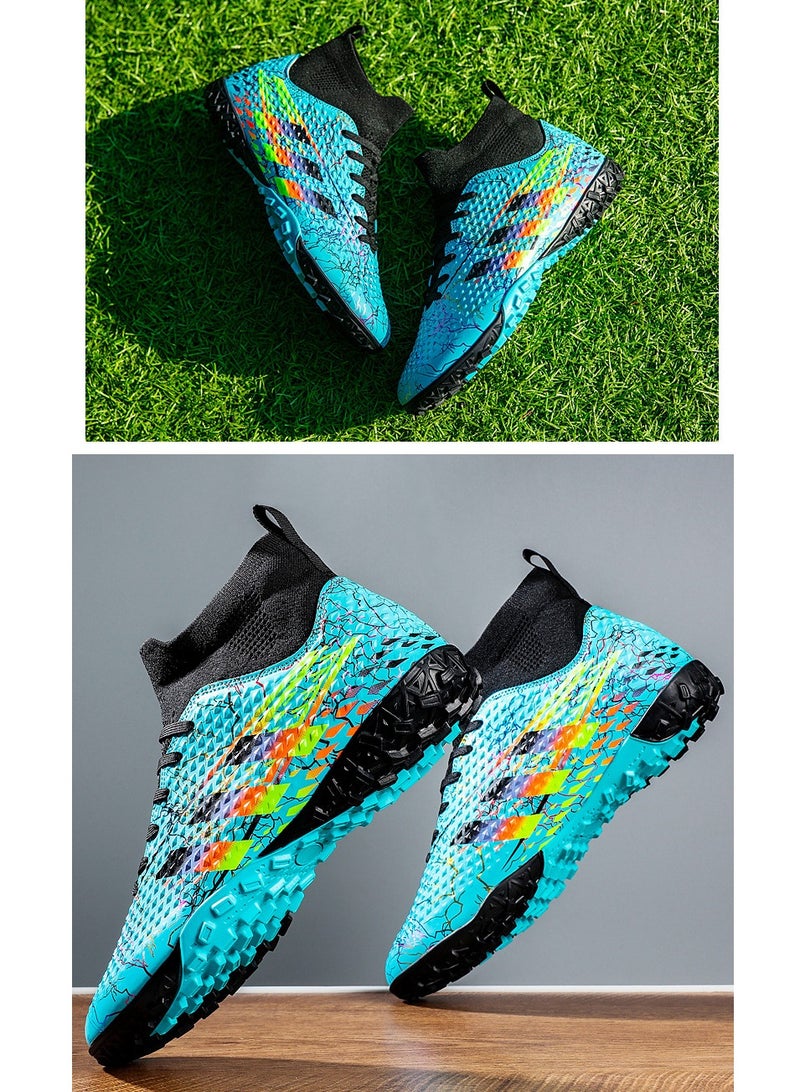 SKT Shiketro Men's soccer cleats for outdoor indoor professional youth boys soccer cleats unisex soccer cleats. - Image 3