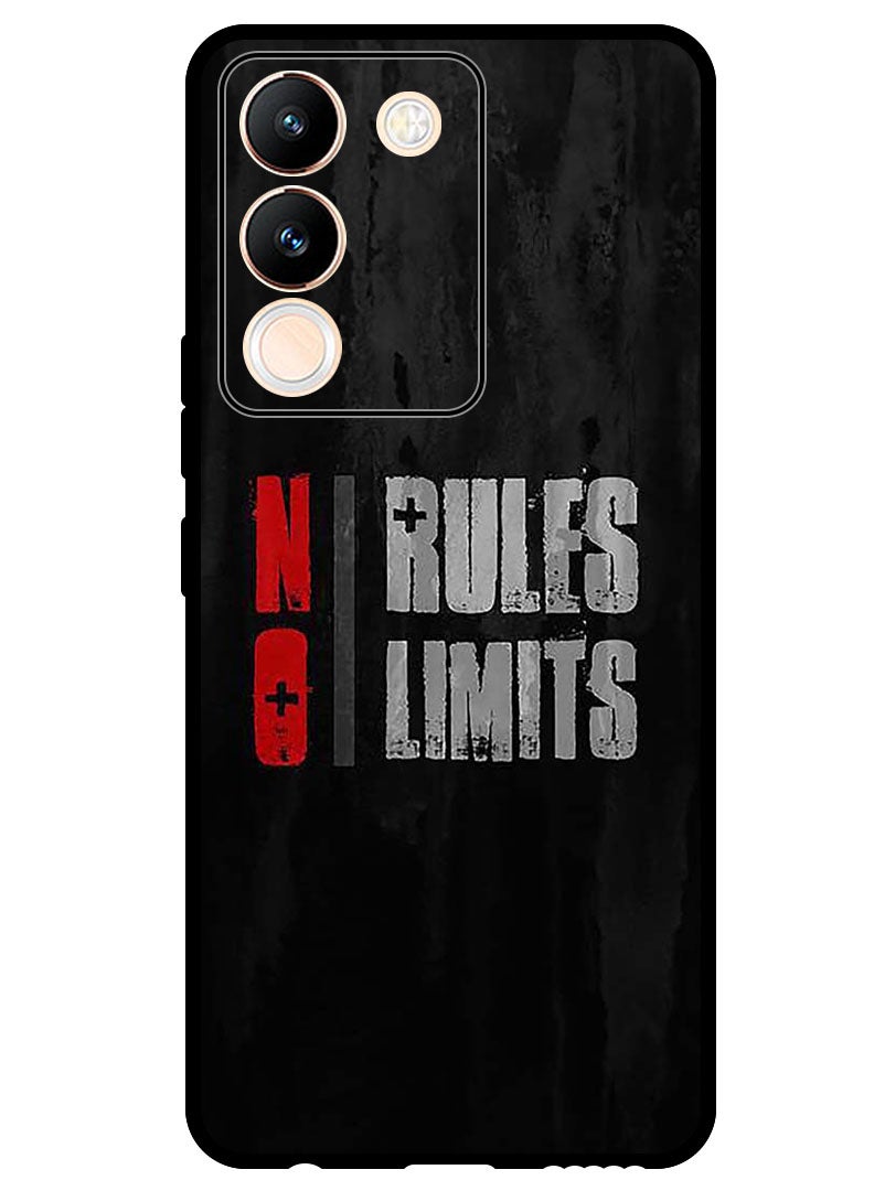 Theodor Protective Case Anti Scratch Shock Proof Bumper Cover For Vivo Y200 No Rules - Image 1