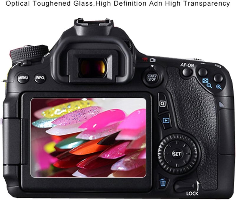 debous حماية شاشة زجاجية متوافقة مع كانون باور شوت sx740 hs sx730 hs، زجاج مقسى شفاف غلاف فيلم واقي صلب (3 عبوات) - Image 5
