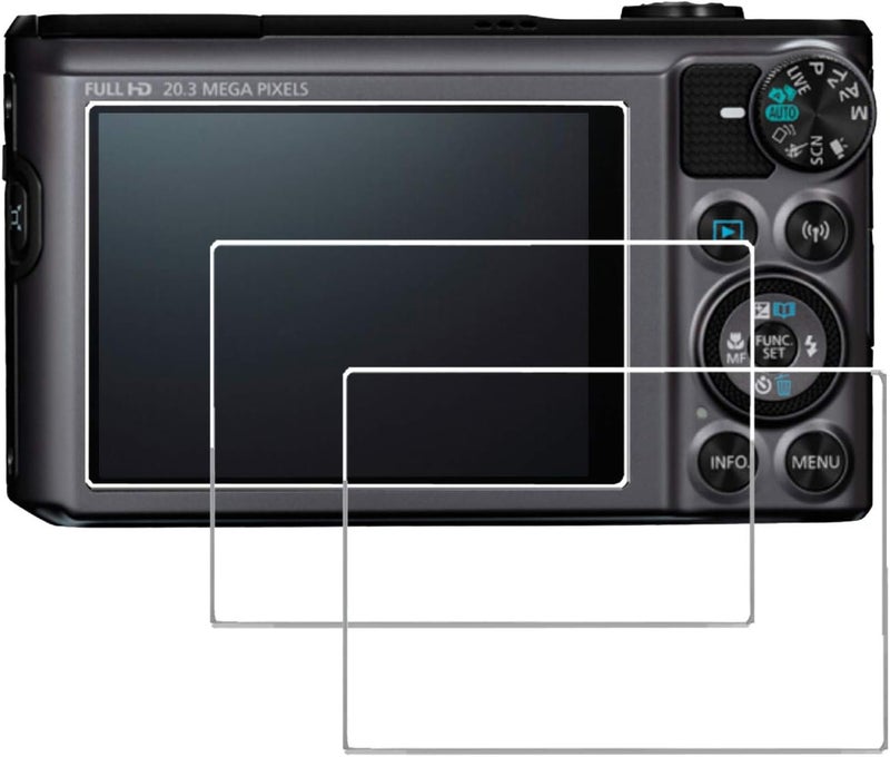 debous حماية شاشة زجاجية متوافقة مع كانون باور شوت sx740 hs sx730 hs، زجاج مقسى شفاف غلاف فيلم واقي صلب (3 عبوات) - Image 1