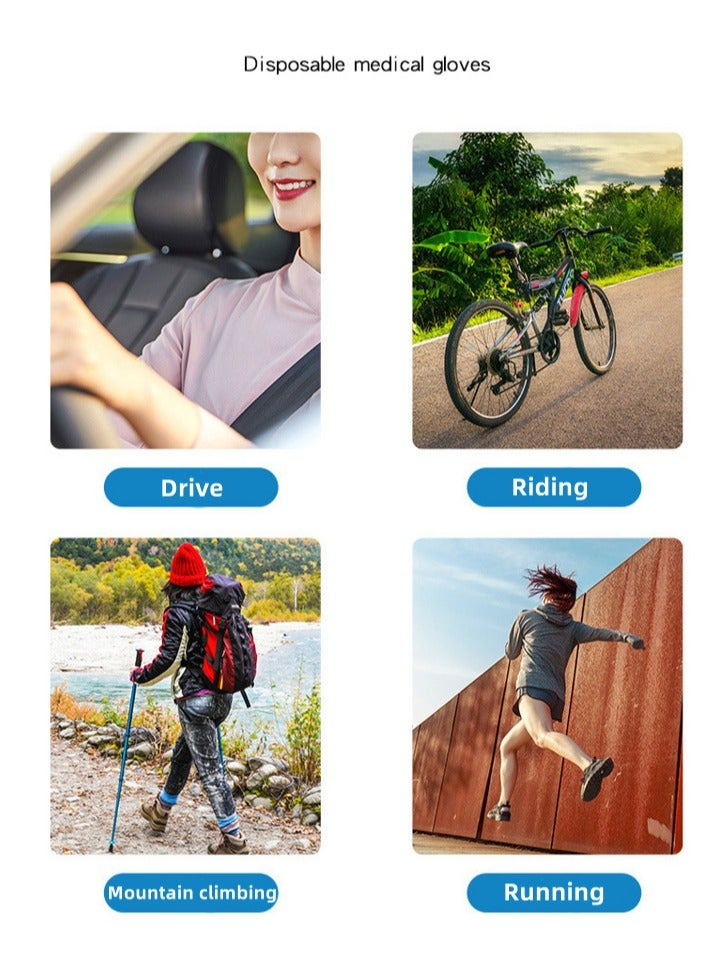 قفازات القيادة النسائية قفازات الدانتيل قفازات الصيف الحرير الجليد المضادة للأشعة فوق البنفسجية - Image 5