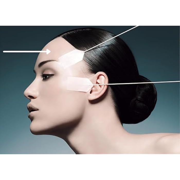 Firming Sagging Areas & Reduce Wrinkles in Face, Neck and Eye Area. Comes with 40 Patches and 3 Wire Strips for Easy and Sustainable Application. - Image 1