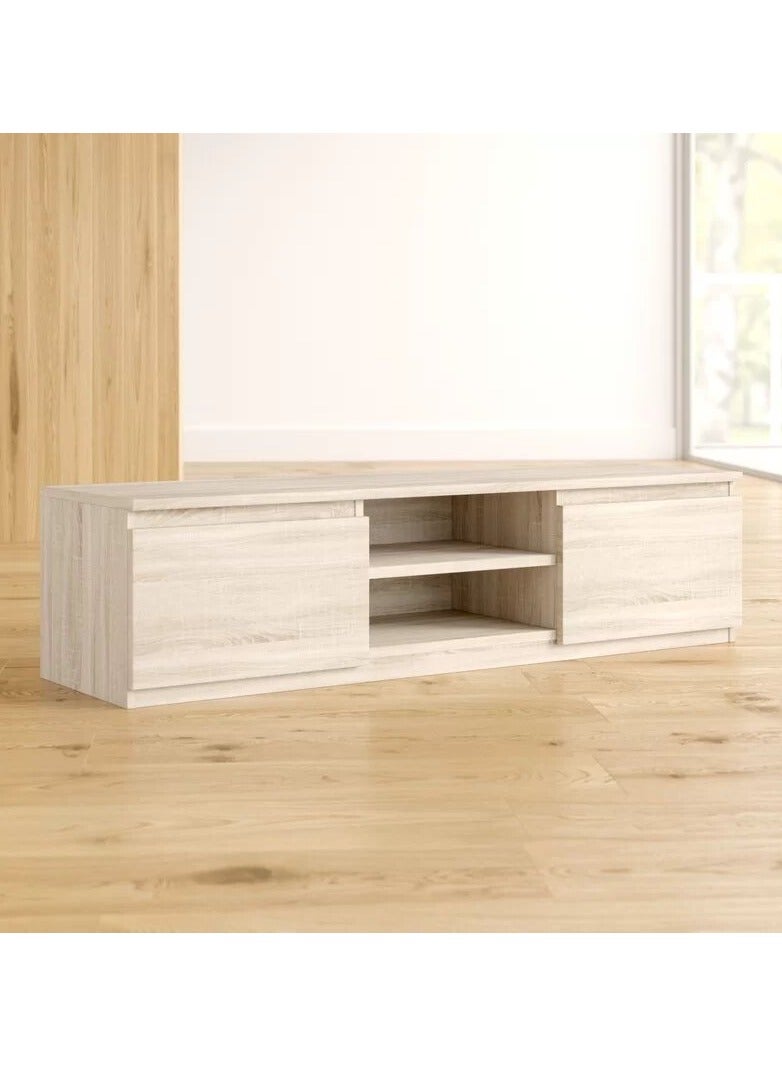 Malazhouse TV unit, beige - MZTV101 – 40L x 55H x 170W - Image 3