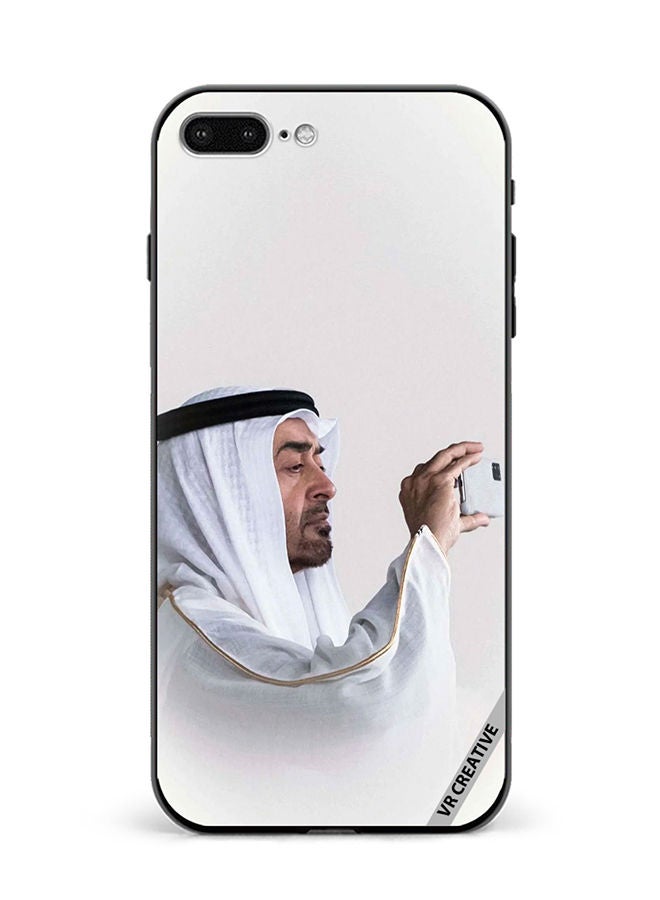 VR CREATIVE Protective Case Cover For Apple iPhone 7 Plus/8 Plus Sheikh Mohamed Bin Zayed Al Nahyan Design Multicolour - Image 1