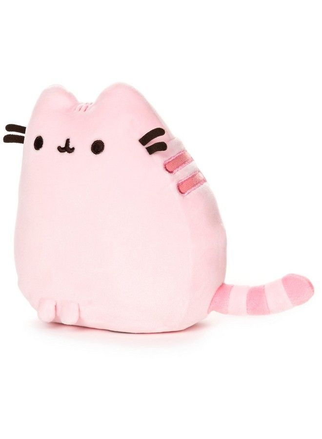 GUND بوشين القط دمية محشوة قابلة للعصر للأطفال من عمر 8 سنوات وما فوق باللون الوردي 6" - Image 4