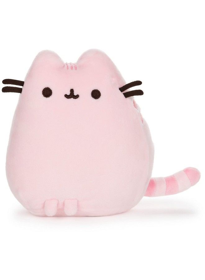 GUND بوشين القط دمية محشوة قابلة للعصر للأطفال من عمر 8 سنوات وما فوق باللون الوردي 6" - Image 2